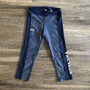 3/4 blue Reno Nevada activewear leggings